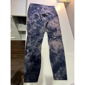 Lululemon High-Rise 25" Diamond Dye Naval Blue Size 8